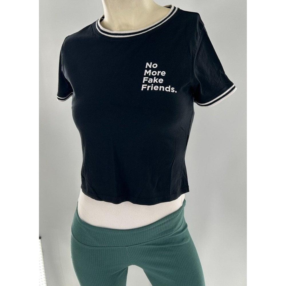 Factorie‎ Australia No More Fake Friends. Fitted T Shirt XS - Picture 2 of 13